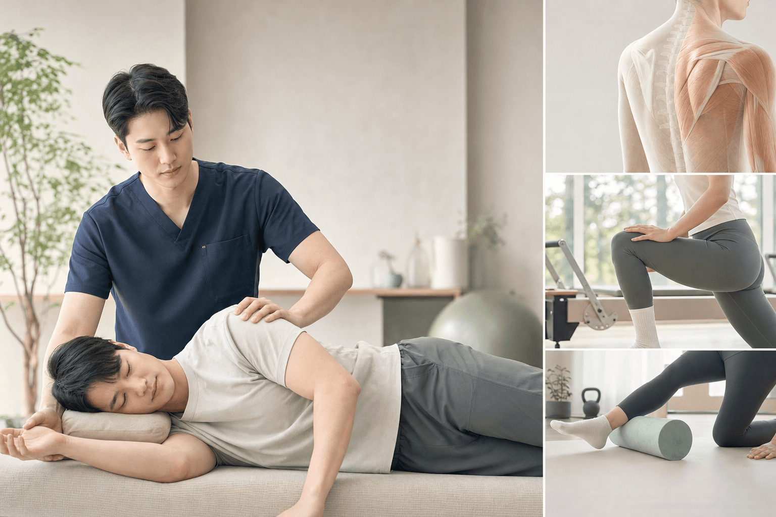 도수치료 후 재활 운동, 세종시 회복 단계별 기준